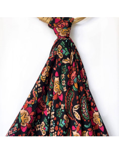 Tejido de viscosa flameado Bohemio - My Dress Made