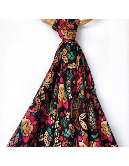Tejido de viscosa flameado Bohemio - My Dress Made