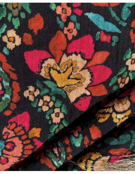 Tejido de viscosa flameado Bohemio - My Dress Made