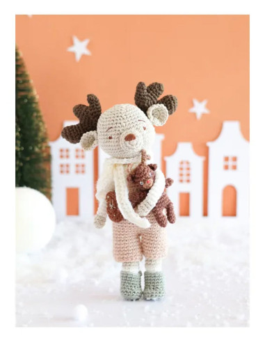 Libro de muñecas y amigurumis navideños nórdicos a crochet