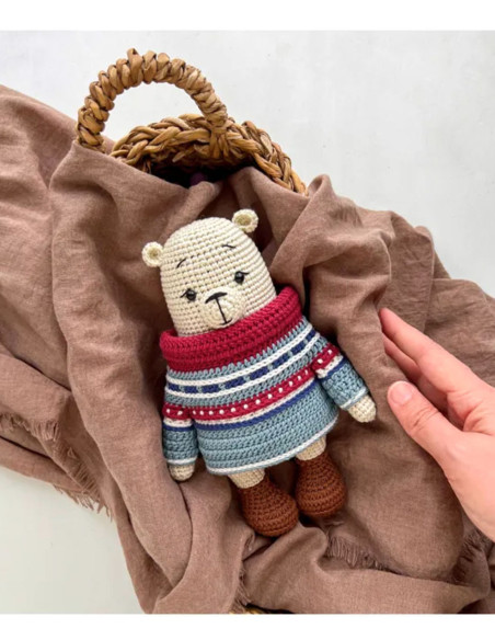 Libro de muñecas y amigurumis navideños nórdicos a crochet