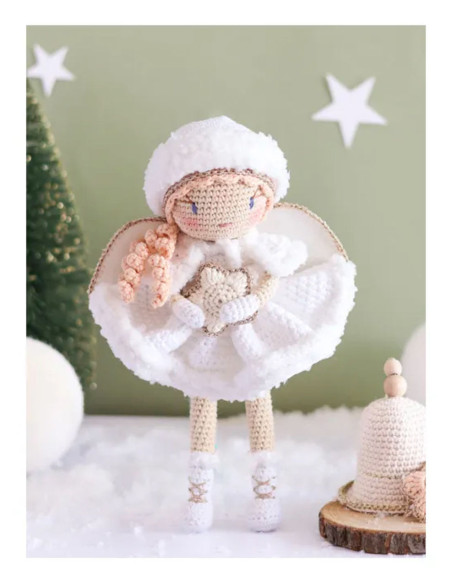 Libro de muñecas y amigurumis navideños nórdicos a crochet