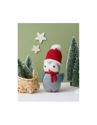 Libro 20 muñecos de Navidad de punto