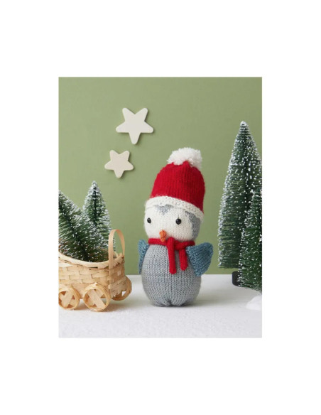 Libro 20 muñecos de Navidad de punto