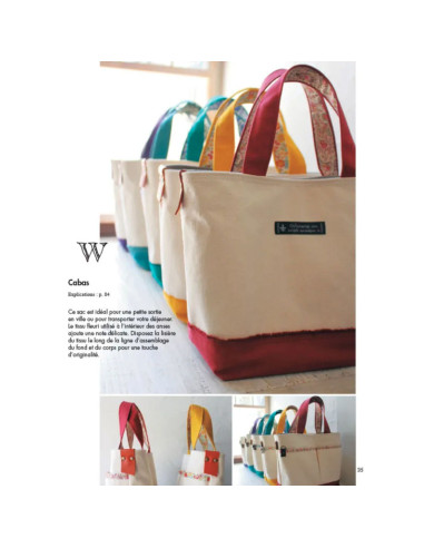 Libro 35 bolsos y accesorios con bordes y retazos de tela