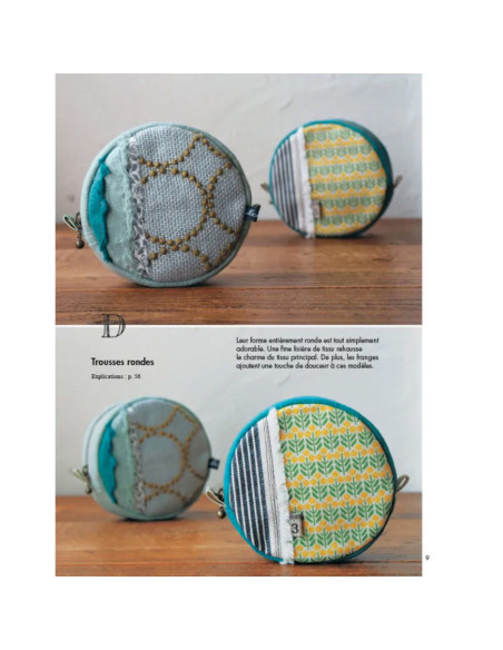 Libro 35 bolsos y accesorios con bordes y retazos de tela