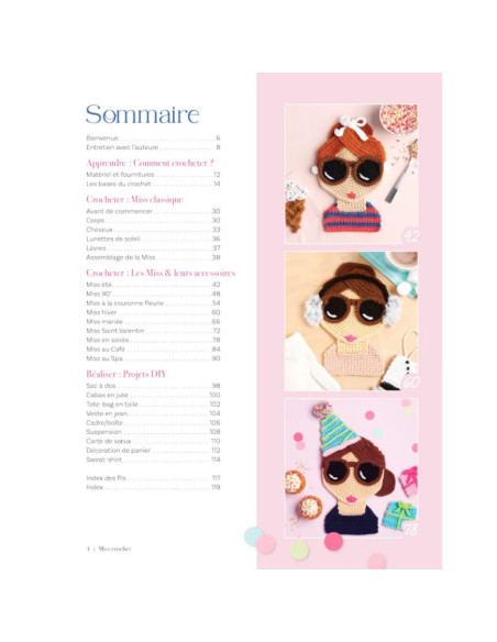 Libro señorita crochet