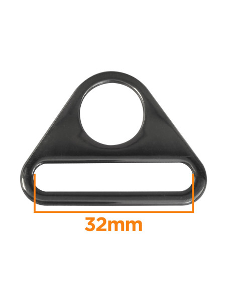 Anillo triangular pasando 32 mm - Cañón de fusil
