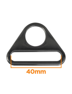 Anillo triangular pasando 40 mm - Cañón de fusil