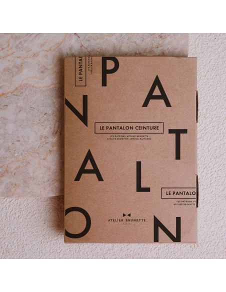 Patrón EL pantalón cinturón - Atelier Brunette
