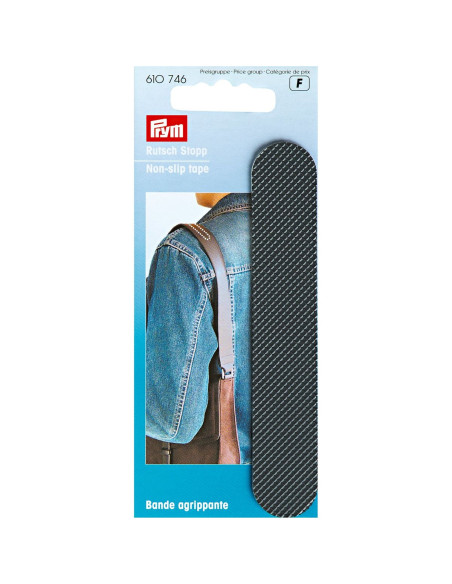 Cinta antideslizante para correas de bolso - Negro