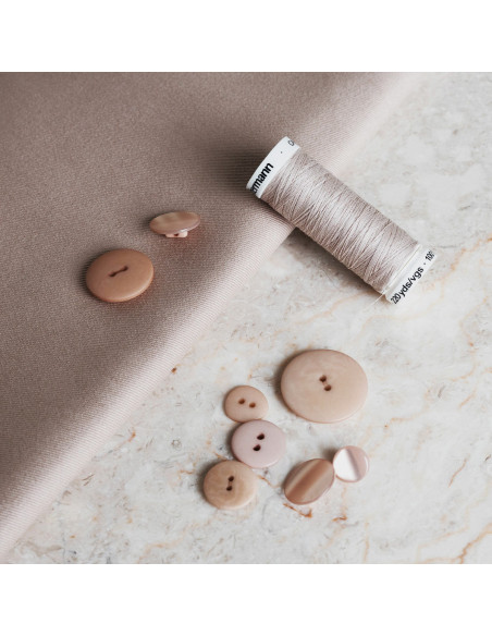 Tejido gabardina de algodón light Sandy Sand - Atelier Brunette
