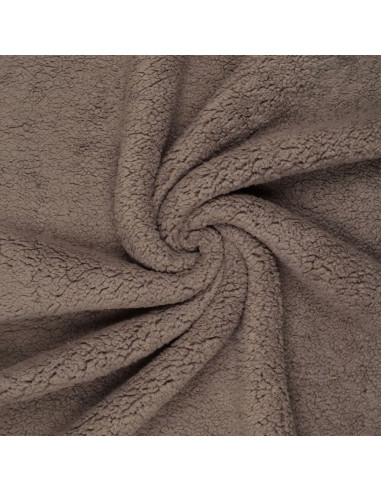 Tejido sherpa - Cacao