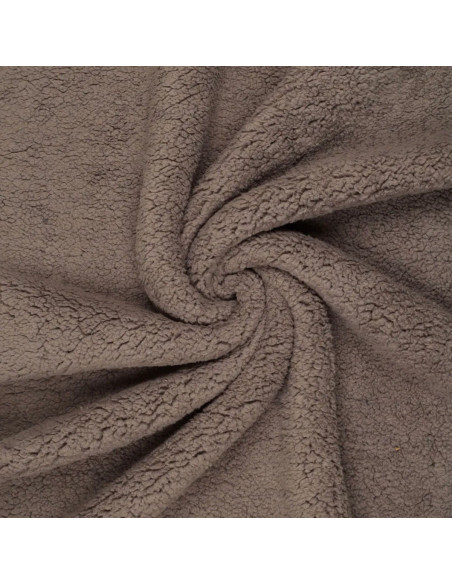 Tejido sherpa - Cacao