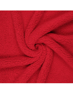 Tejido sherpa - Rojo