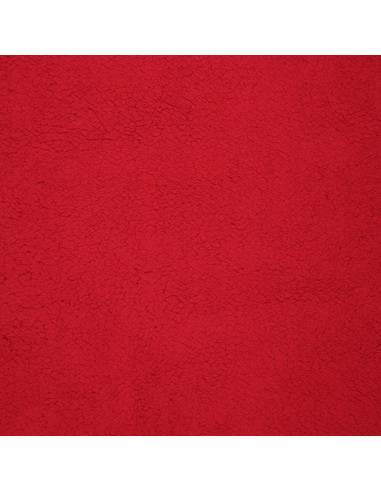 Tejido sherpa - Rojo