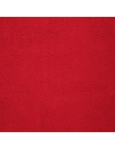 Tejido sherpa - Rojo