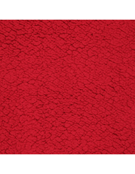 Tejido sherpa - Rojo