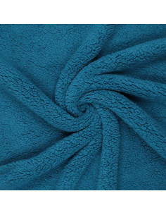 Tejido sherpa - Azul petróleo