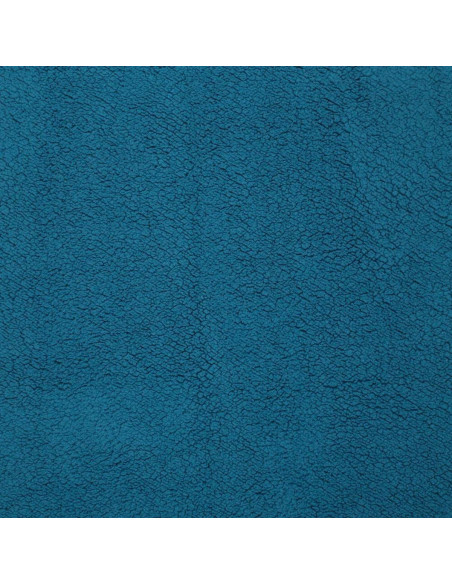 Tejido sherpa - Azul petróleo