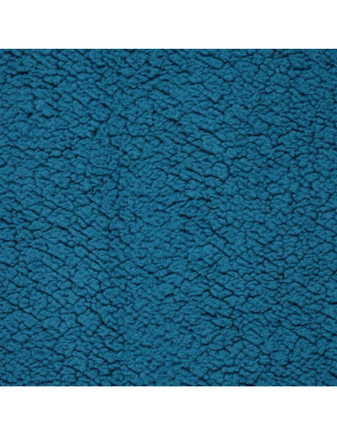 Tejido sherpa - Azul petróleo