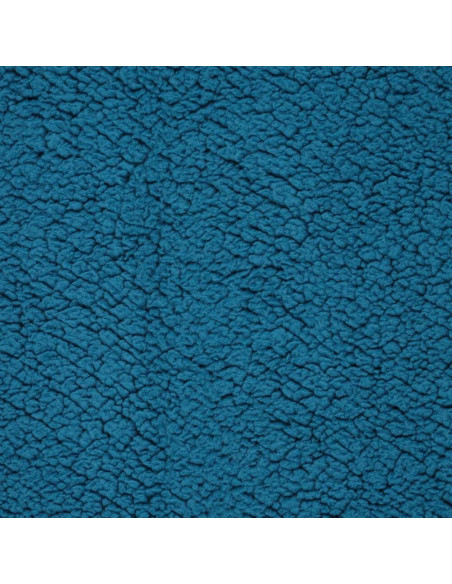 Tejido sherpa - Azul petróleo