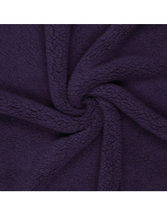 Tela sherpa - Violeta oscuro