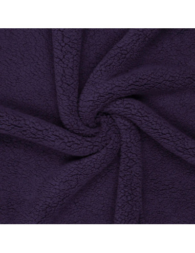 Tela sherpa - Violeta oscuro