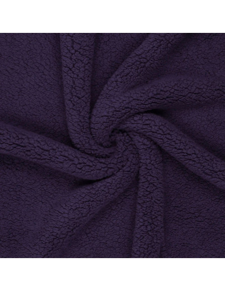 Tela sherpa - Violeta oscuro