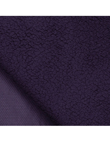 Tela sherpa - Violeta oscuro