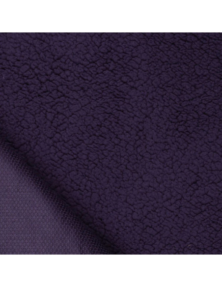 Tela sherpa - Violeta oscuro