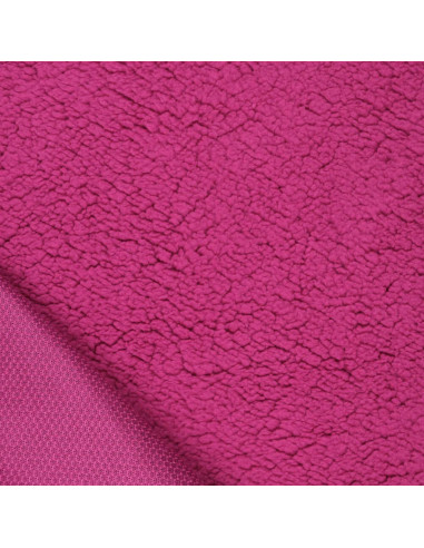 Tejido sherpa - Fucsia