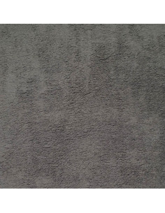 Tela sherpa - Gris oscuro 2
