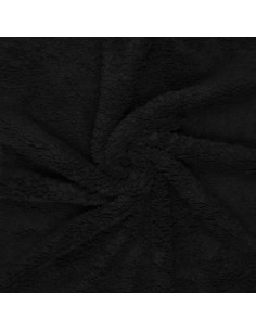 Tela sherpa - Negro