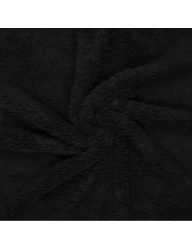 Tela sherpa - Negro