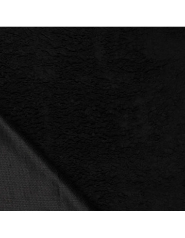 Tela sherpa - Negro