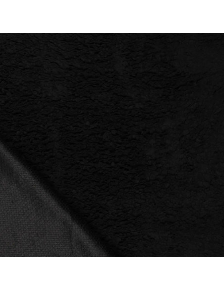 Tela sherpa - Negro