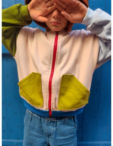 Patrón de chaleco o chaqueta Yams - Marmaï Patterns