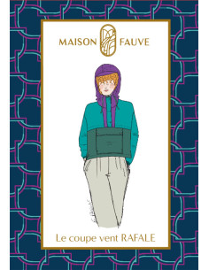 Patrón de cortavientos Rafale - Maison Fauve 2