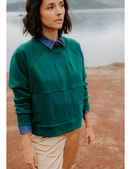 Patrón de sudadera Ressac - Maison Fauve
