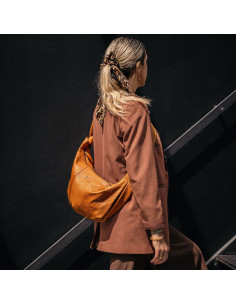 Bolso de mano con cremallera Muud Fate - Whisky