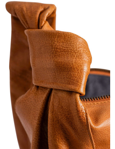 Bolso de mano con cremallera Muud Fate - Whisky