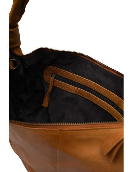 Bolso de mano con cremallera Muud Fate - Whisky