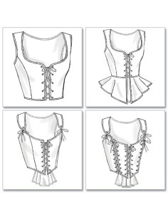 Patrón de corsés - Butterick 4669