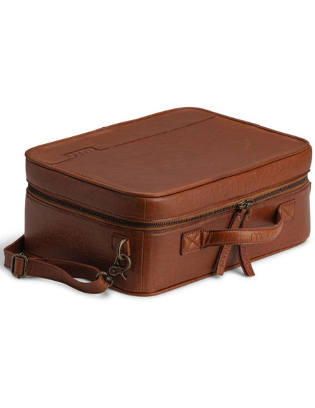 Caja de almacenamiento para bordado y costura Muud Flora - Marrón Intenso