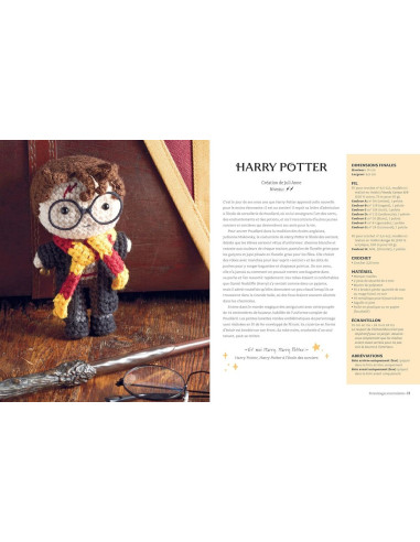 Libro Harry Potter la magia del crochet amigurumi