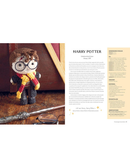 Libro Harry Potter la magia del crochet amigurumi