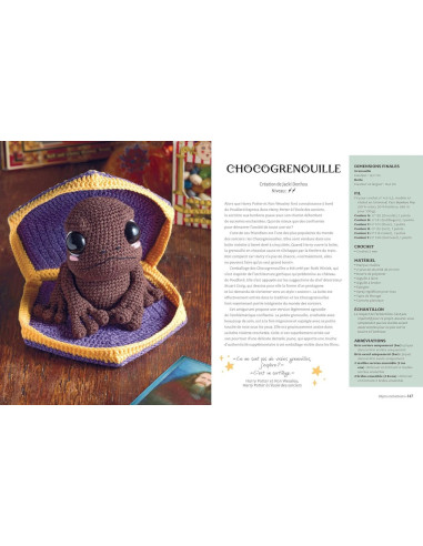 Libro Harry Potter la magia del crochet amigurumi