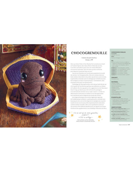 Libro Harry Potter la magia del crochet amigurumi