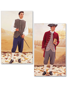 Patrón de disfraz del siglo XVIII - Butterick 3072